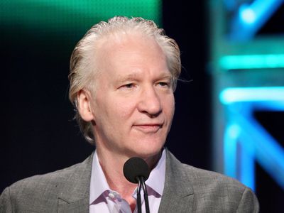 A closeup headshot of Bill Maher.