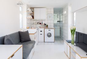The Shoebox micro-apartment by Elie Metni interior